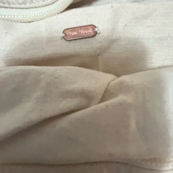 Free People Purple and Orange Hobo Bag with Intricate Design NWOT - Picture 2 of 3